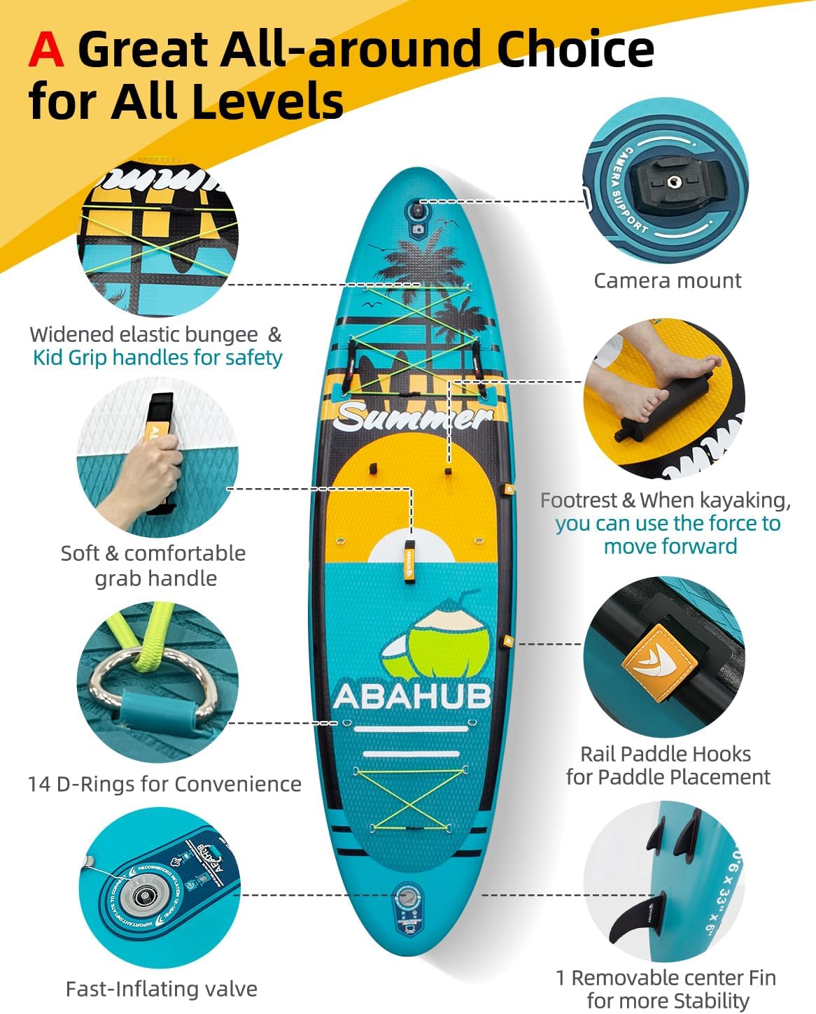 Wide 10.6ft x 31/34in Inflatab - Fishing Kayak Inflatable review and price