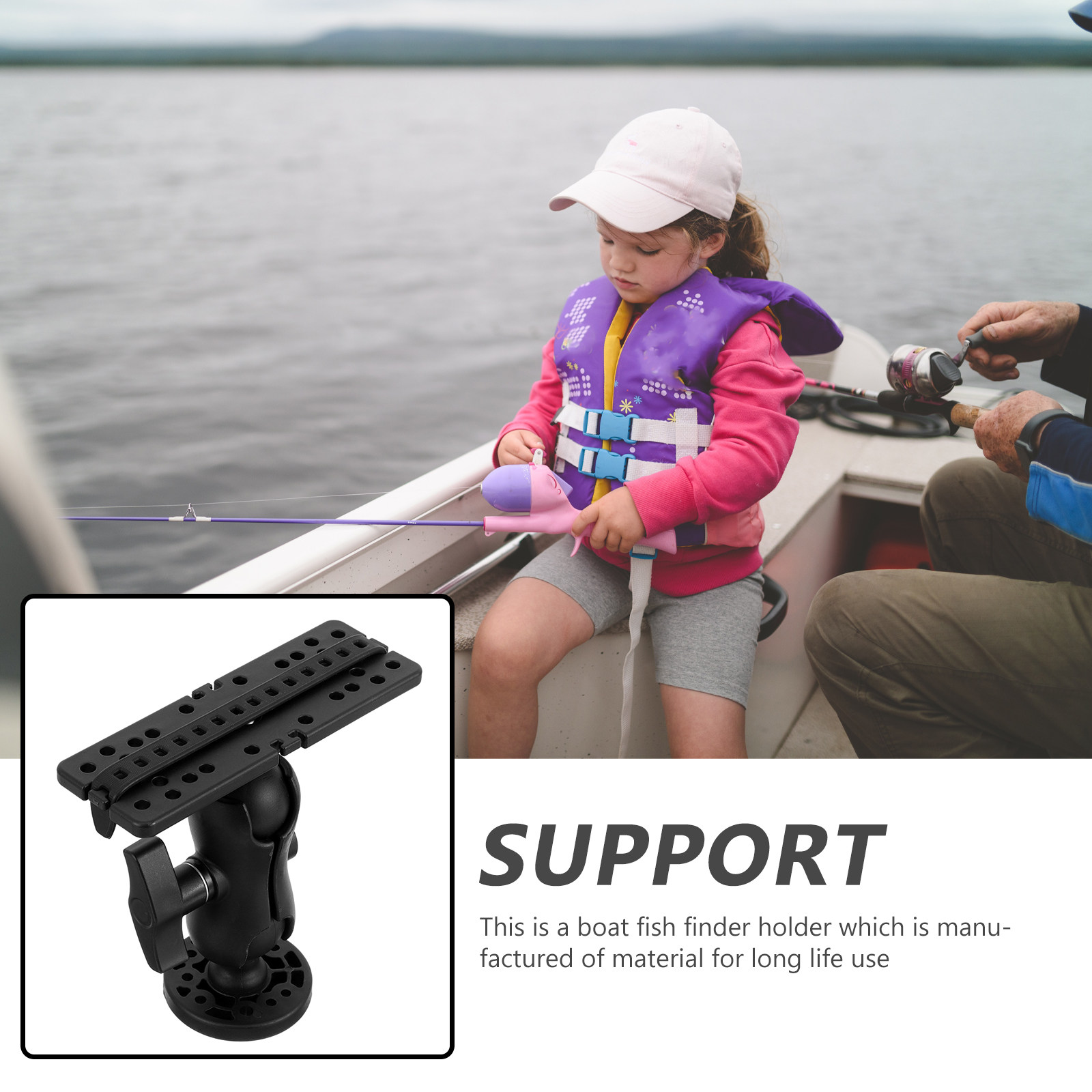 Fish Finder Holder for Boat Ad - Fishing Kayak Fish Finder Mount review and price